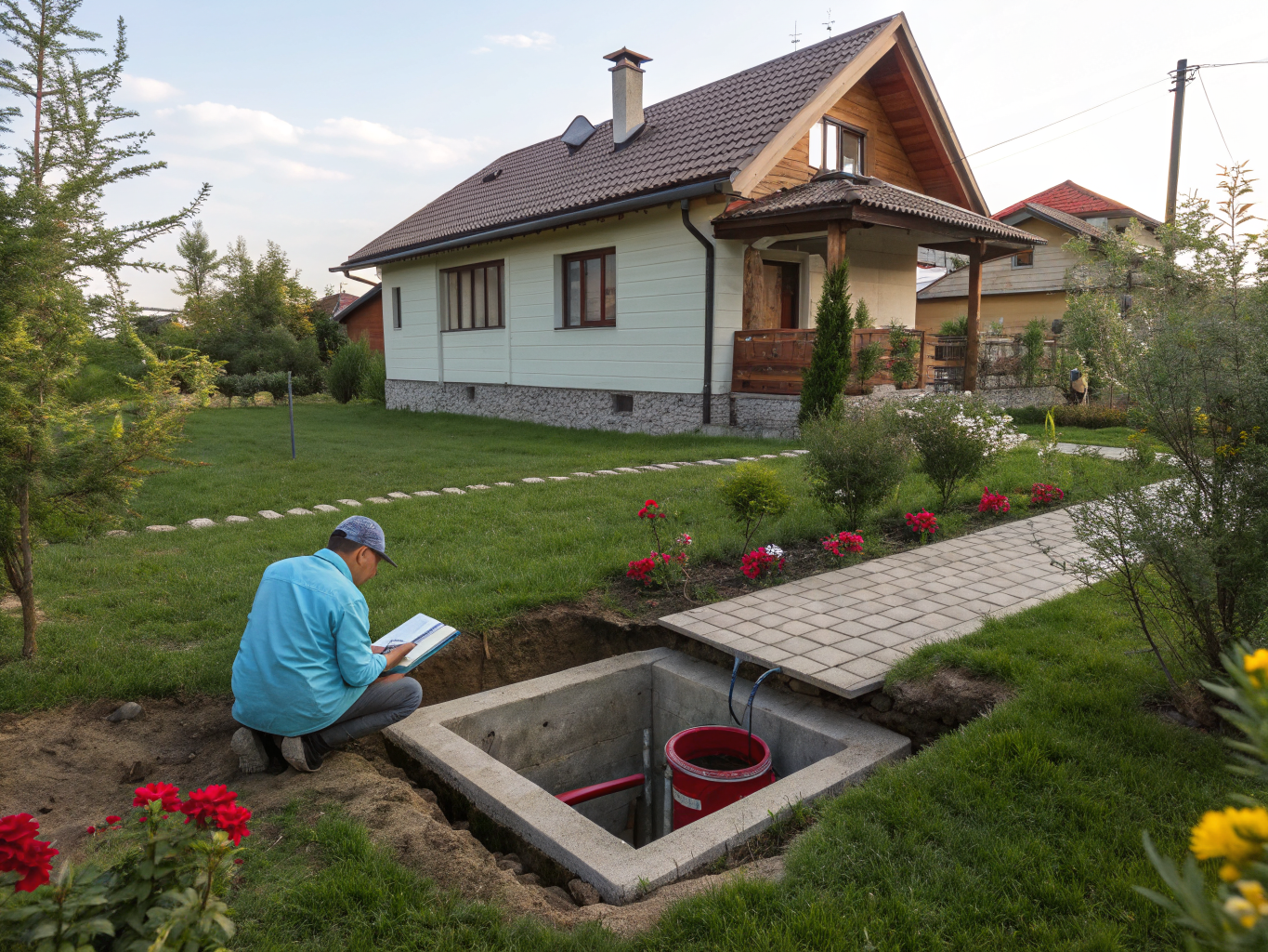 Sistem Septic pentru Casă de Vacanță